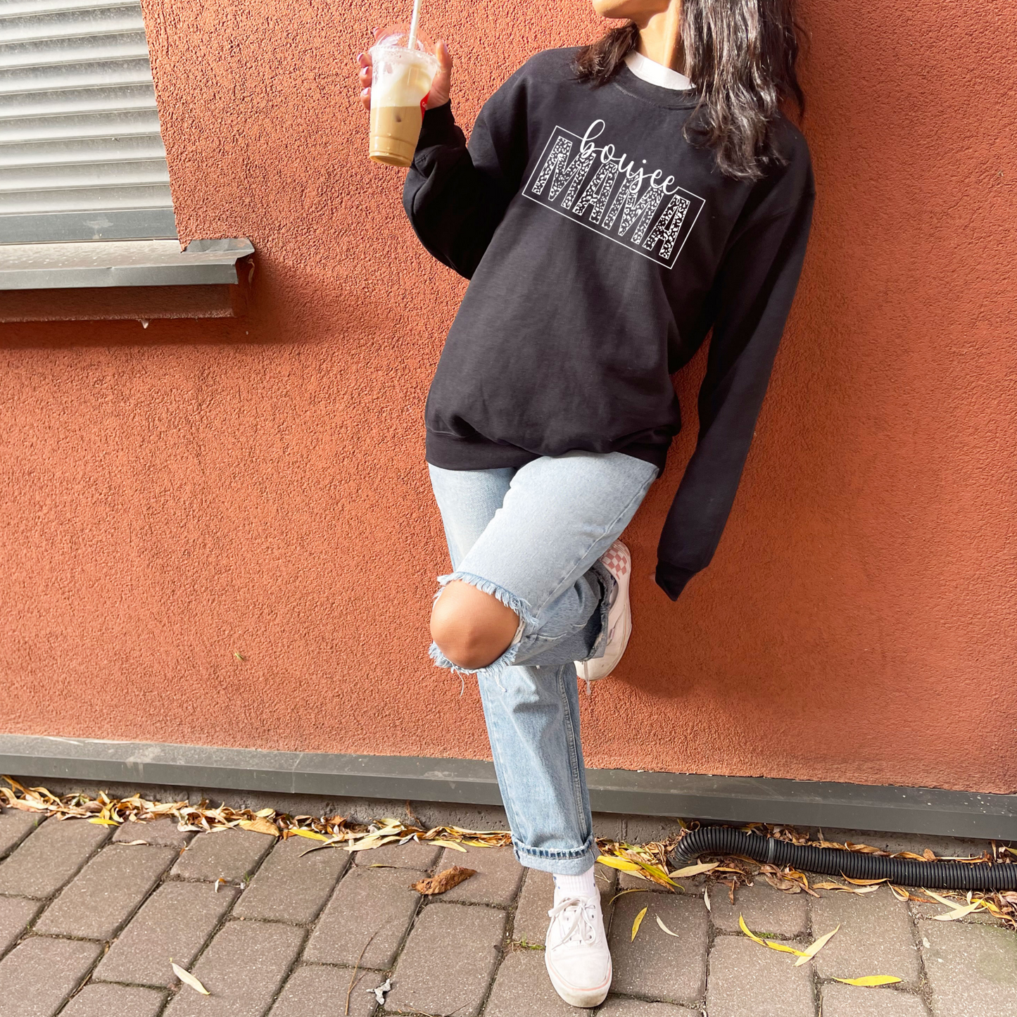 Bougie mama black Sweatshirt
