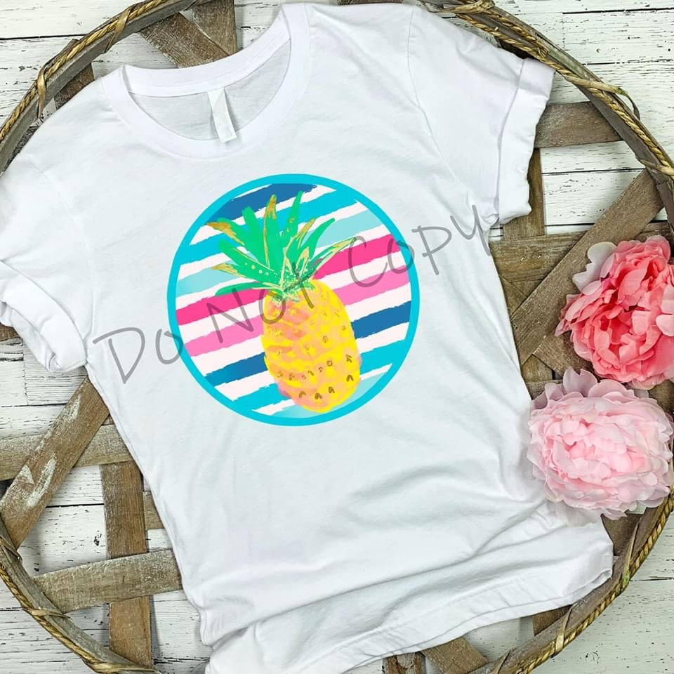 DTF TRANSFER Pineapple
