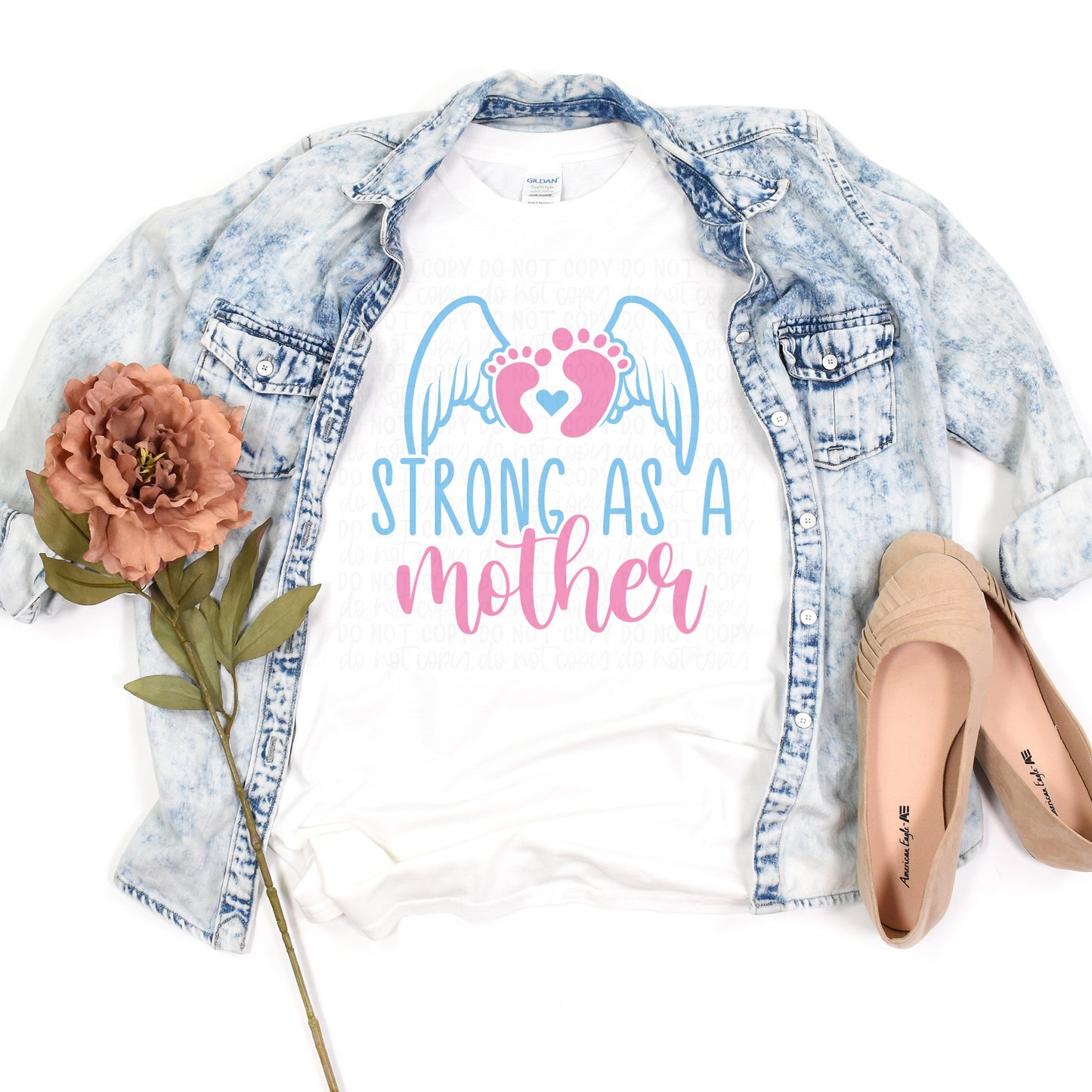 DTF TRANSFER Strong As A Mother