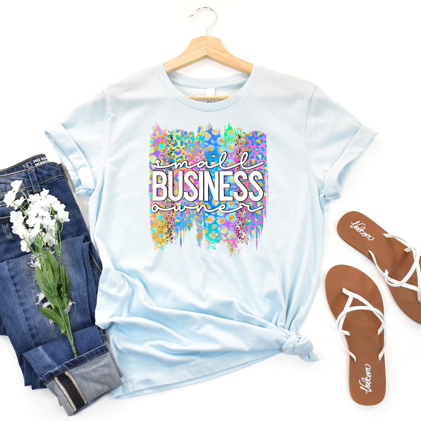 DTF TRANSFER Small business owner