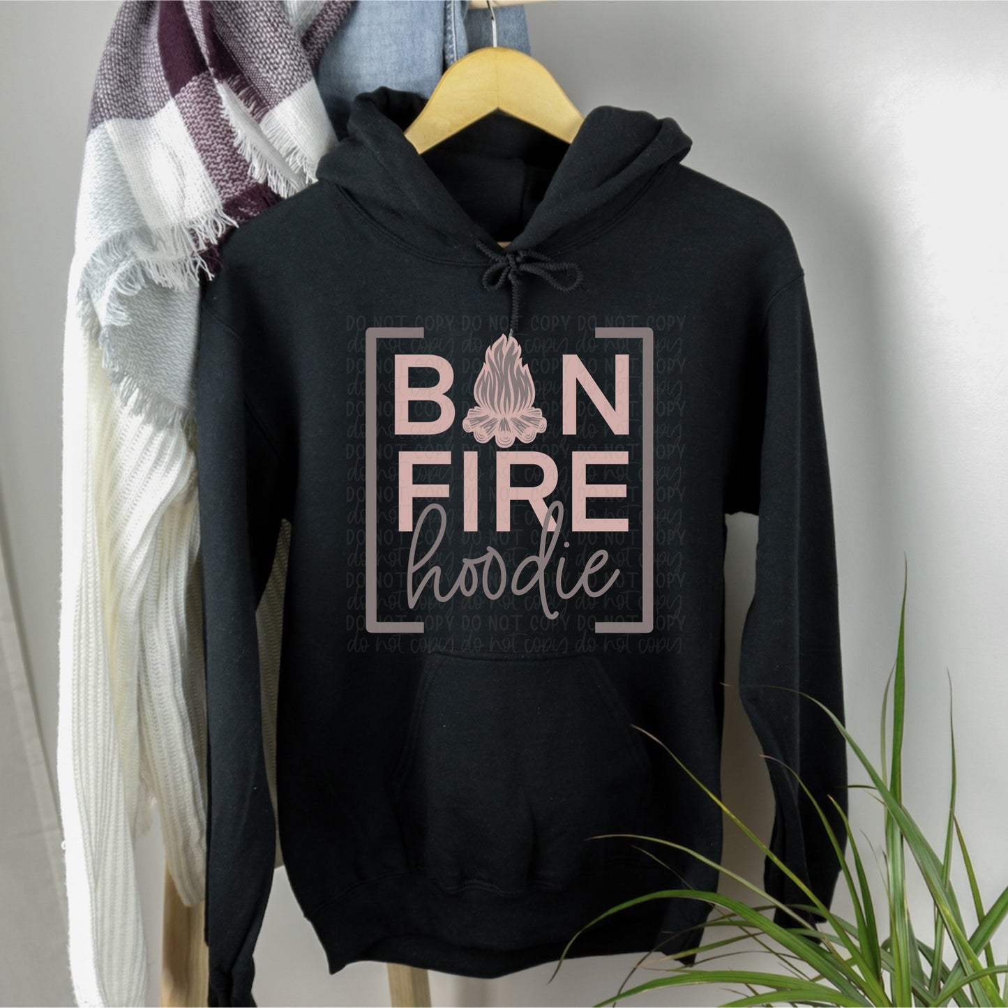 DTF TRANSFER Bonfire Hoodie Color