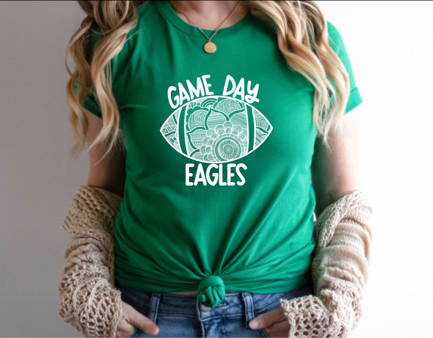 DTF TRANSFER Game day Eagles