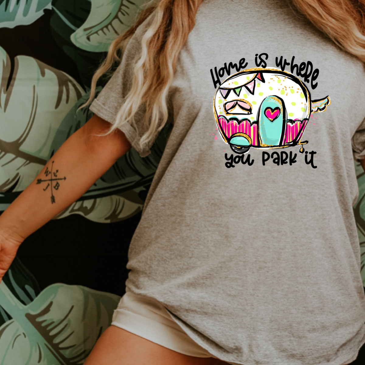 DTF TRANSFER Home Is Where You Park It