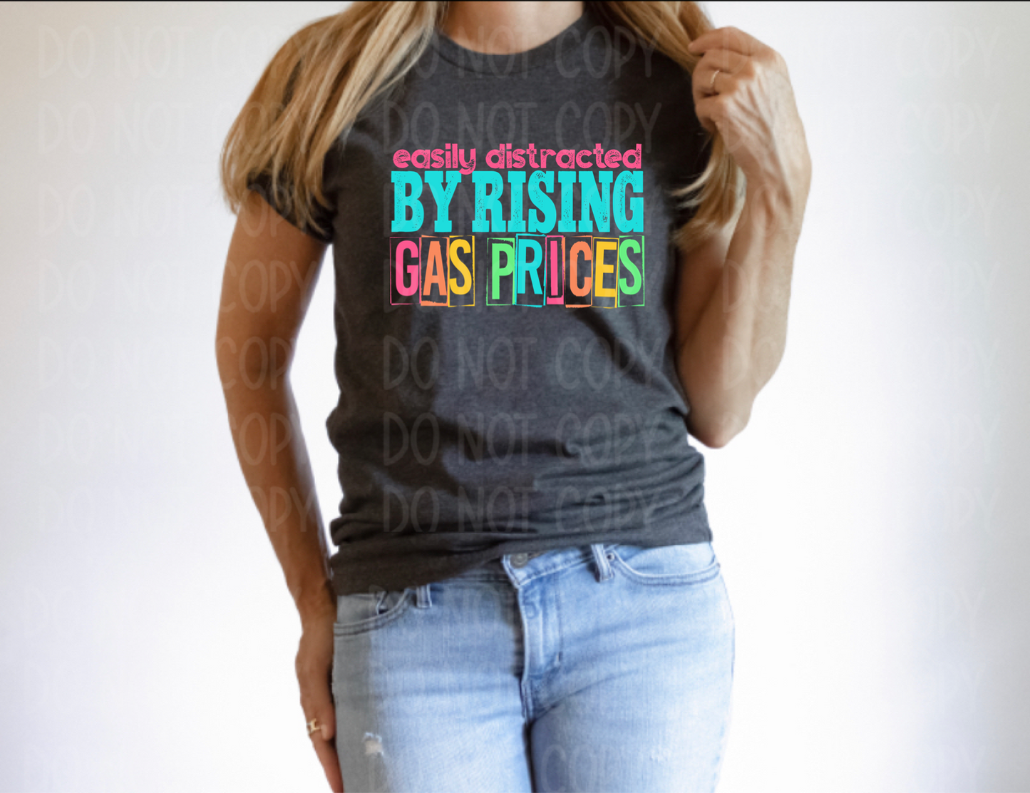 DTF TRANSFER Easily distracted by gas prices