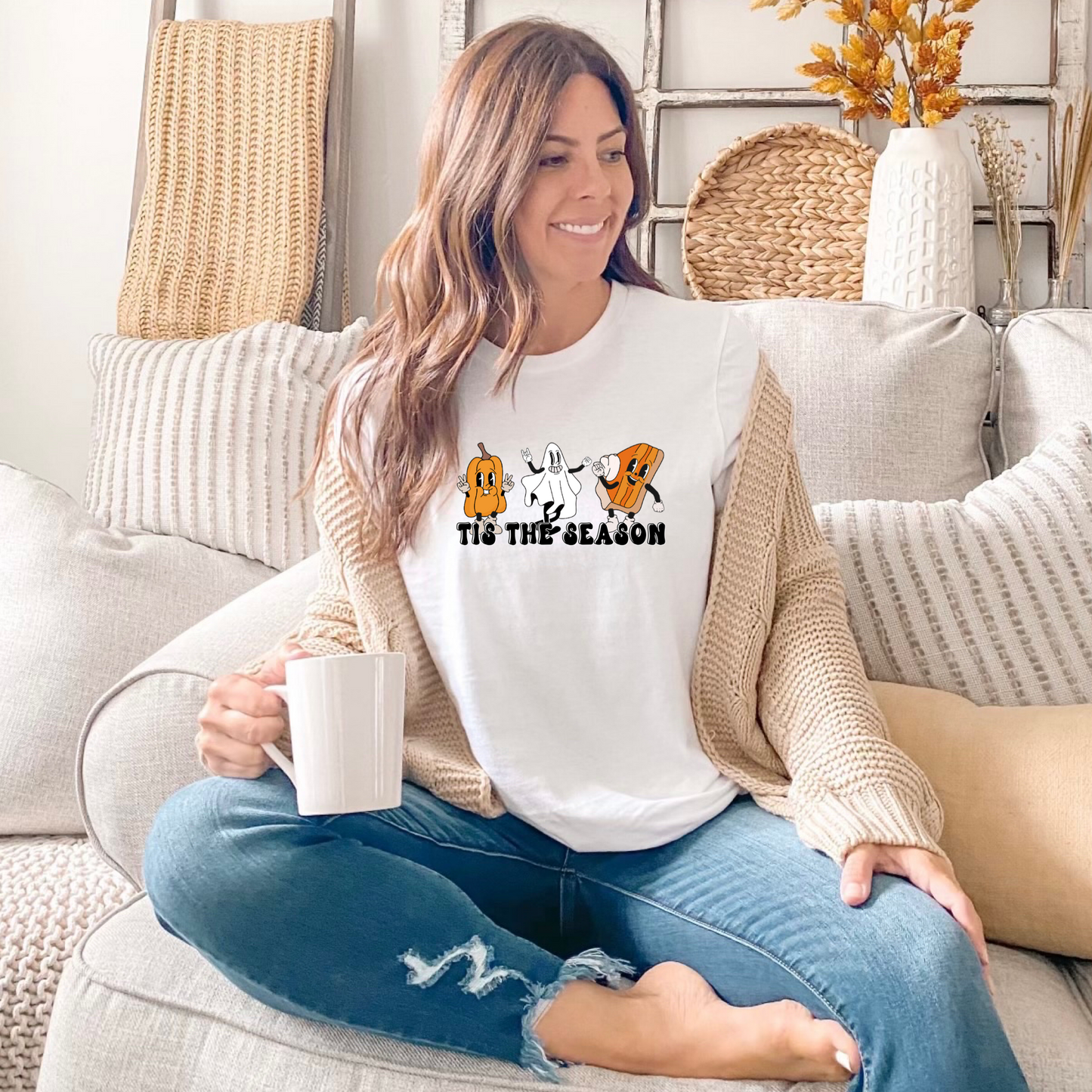 DTF TRANSFER Tis the season retro fall