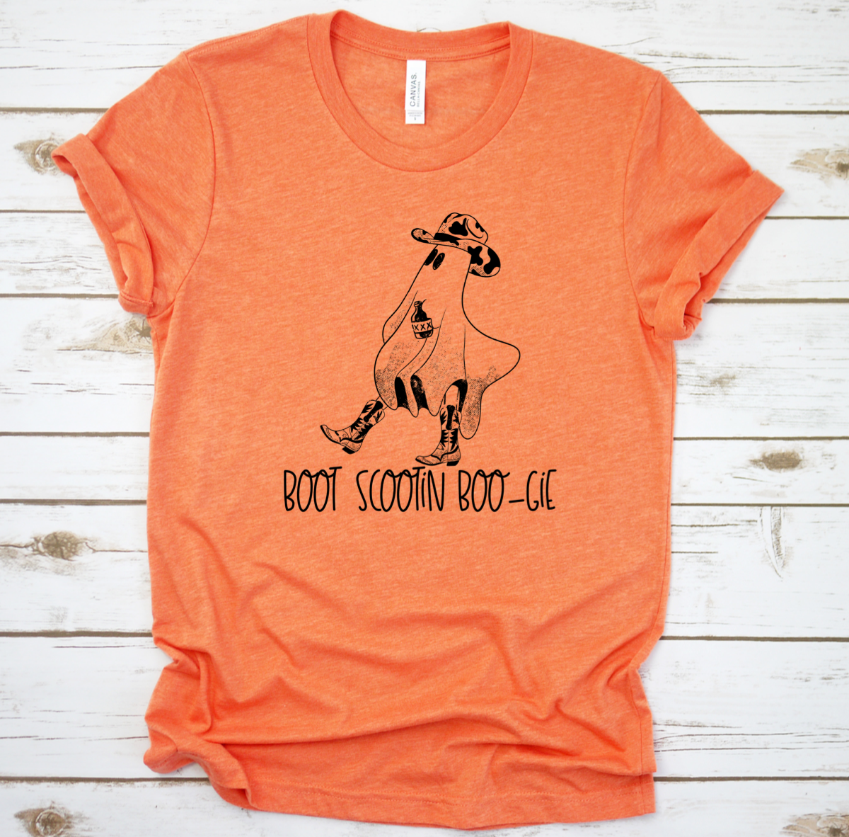 DTF TRANSFER Boot Scootin boo-gie black