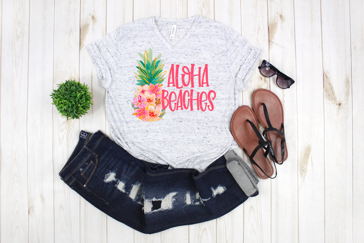 DTF TRANSFER Aloha Beaches