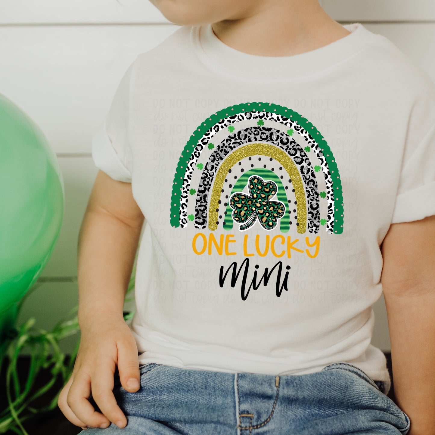 DTF TRANSFER One Lucky Mini