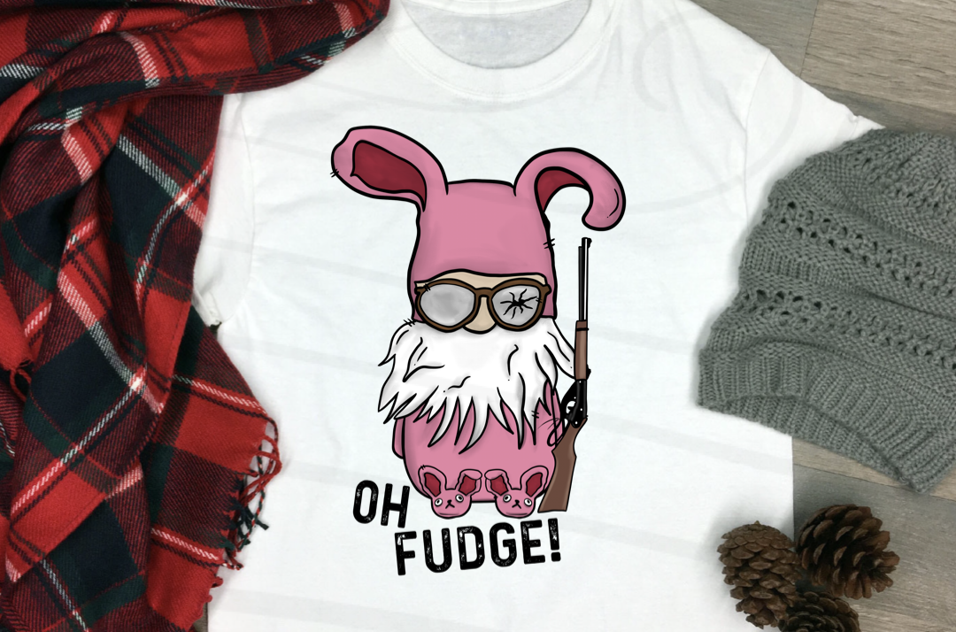 DTF TRANSFER Oh Fudge