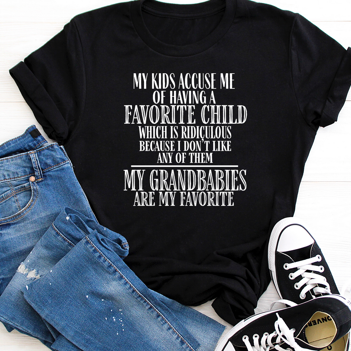 DTF TRANSFER My kids accuse me of having a favorite grandchild