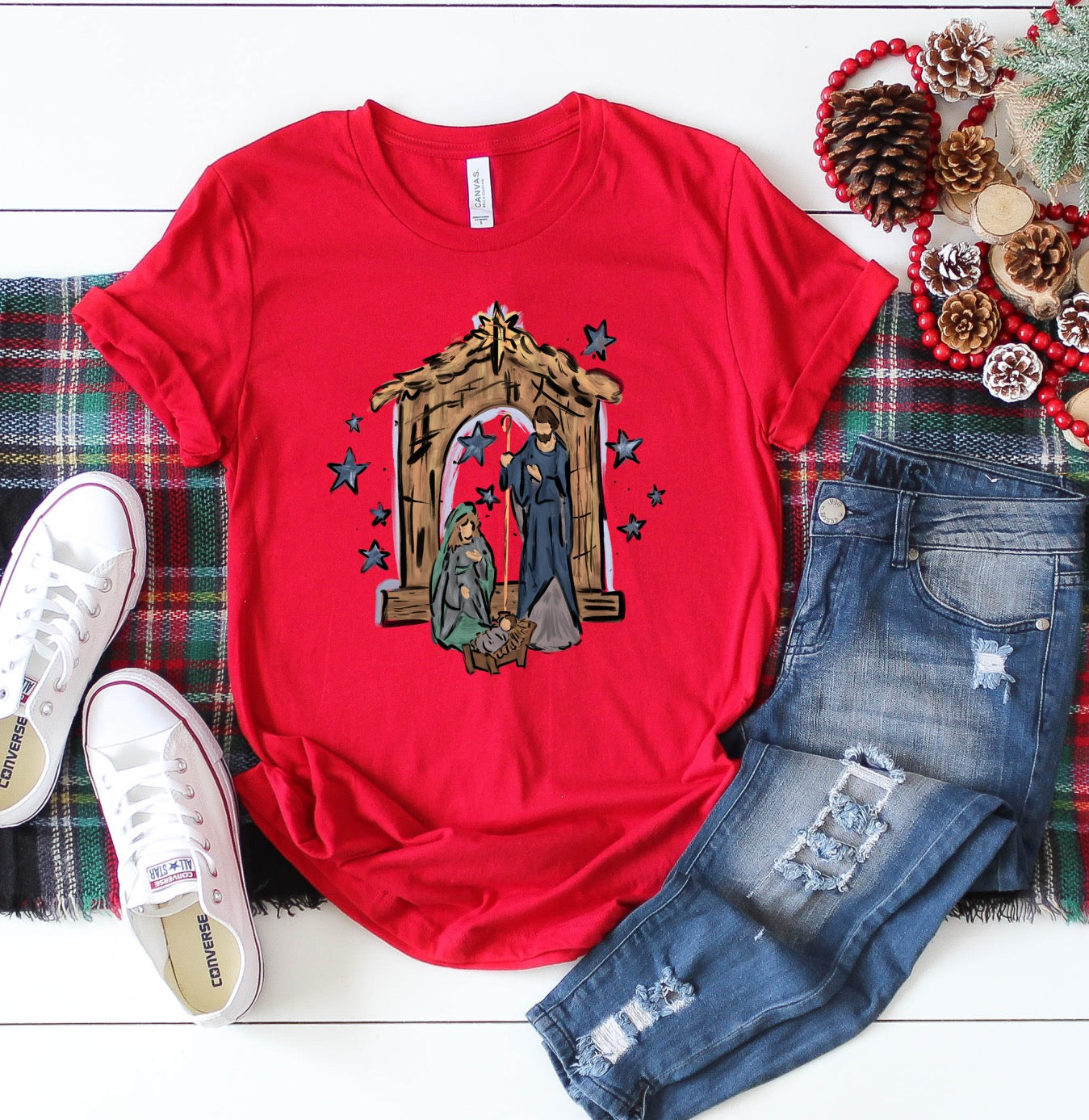 DTF TRANSFER Nativity Scene