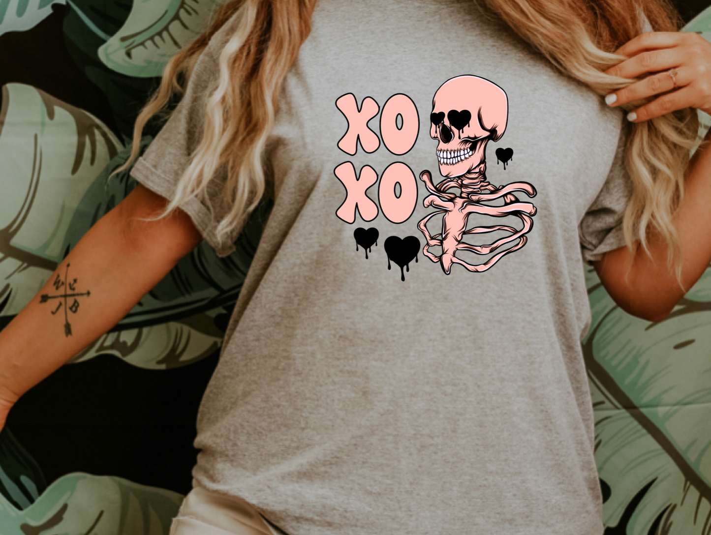 DTF TRANSFER XOXO skellie