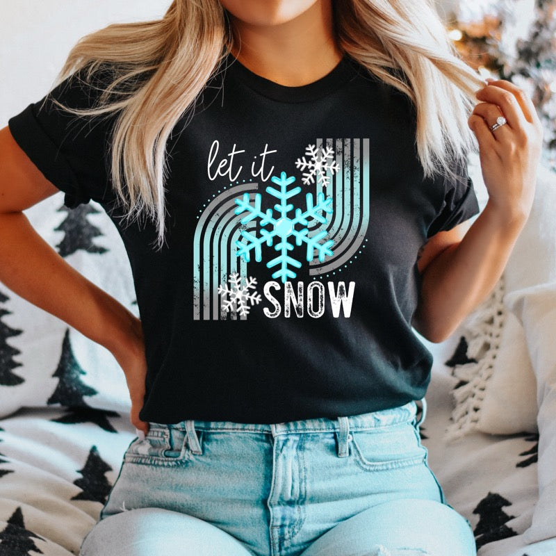 DTF TRANSFER Let It Snow