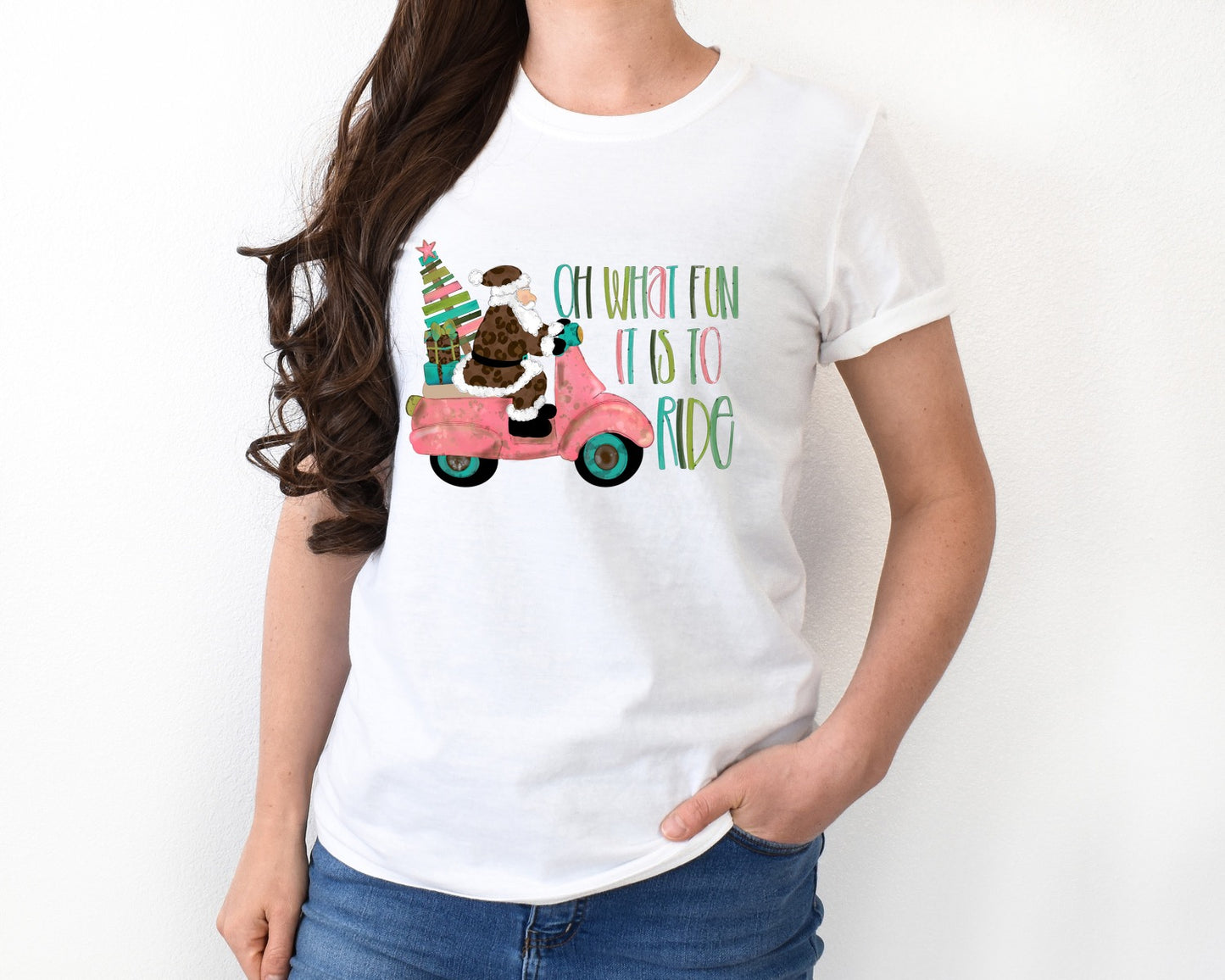 DTF TRANSFER Oh What Fun It Is To Ride