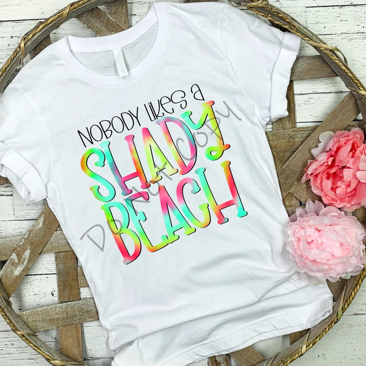 DTF TRANSFER Nobody likes a shady beach