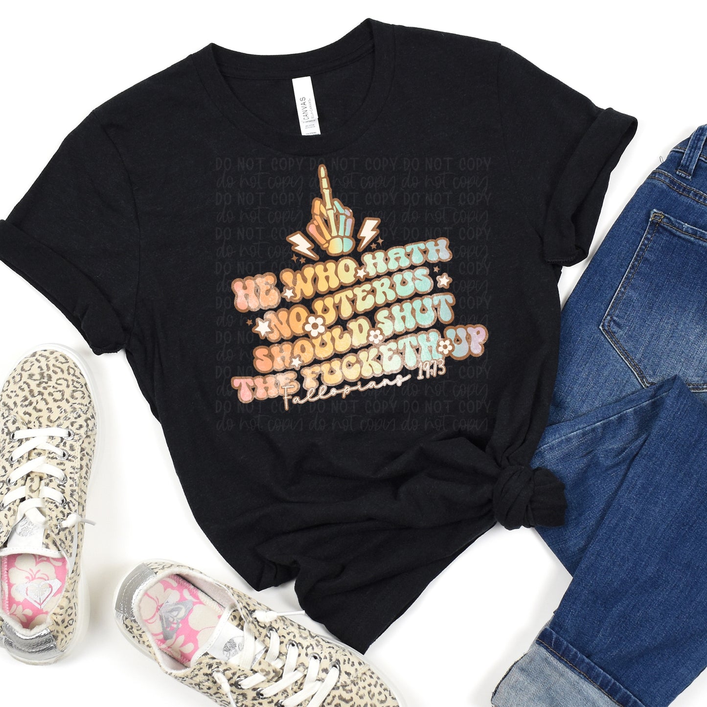 DTF TRANSFER He Who Hath No Uterus