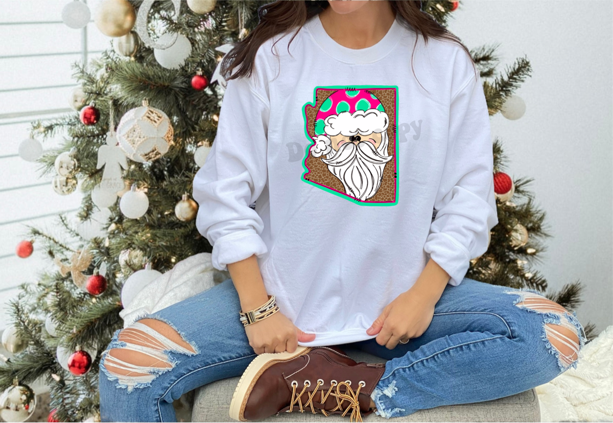 DTF TRANSFER Arizona Santa