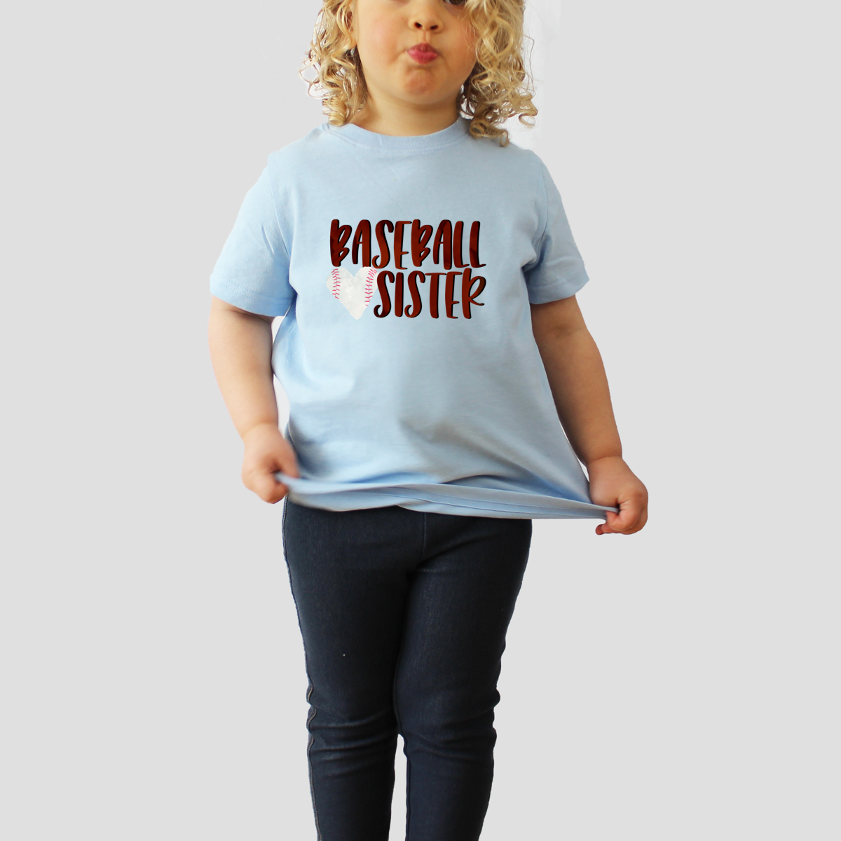 DTF TRANSFER Baseball sister