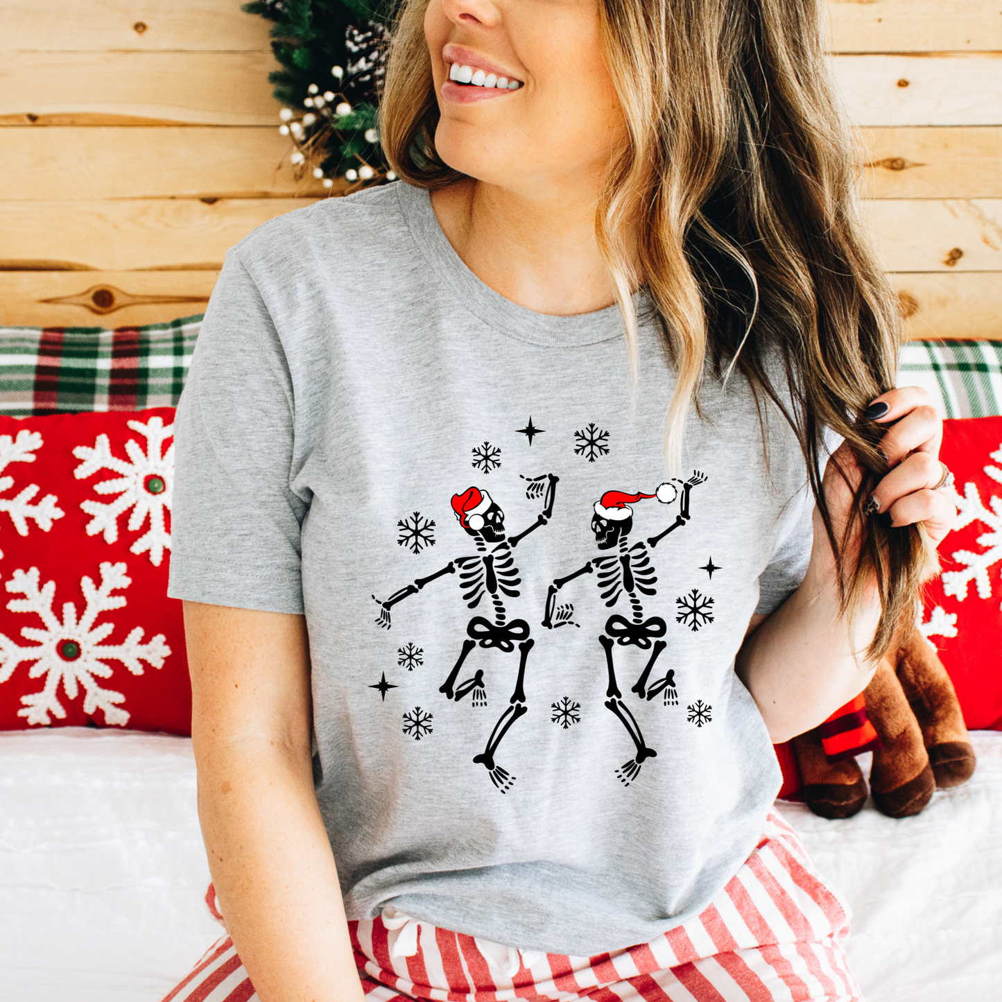 DTF TRANSFER Dancing Christmas Skellies