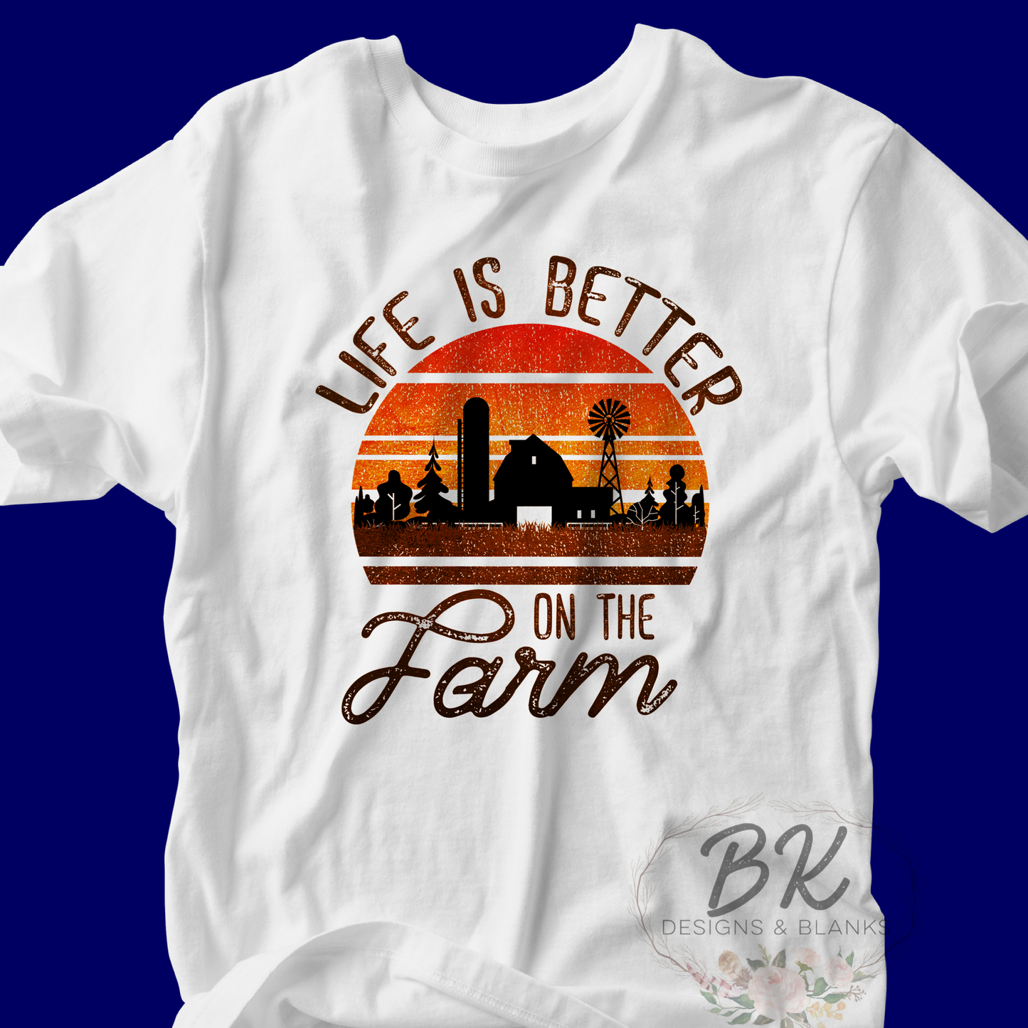 DTF TRANSFER Life is better on the farm