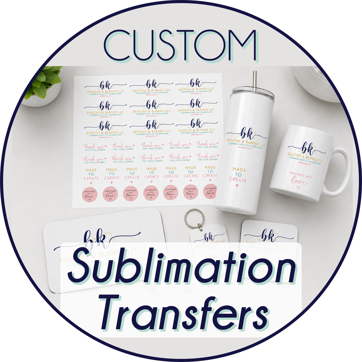 Custom Sublimation Transfers