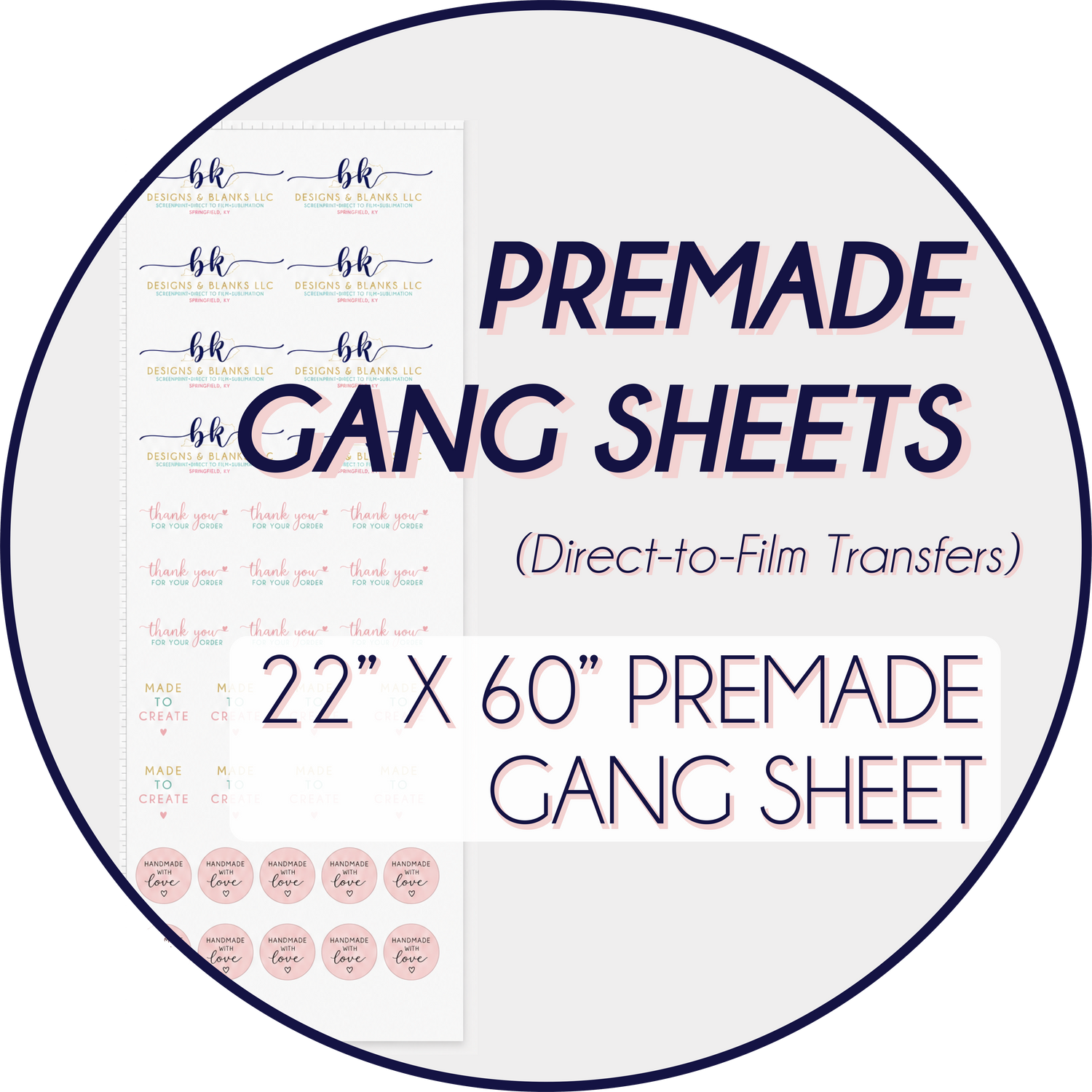 Premade Gang Sheets