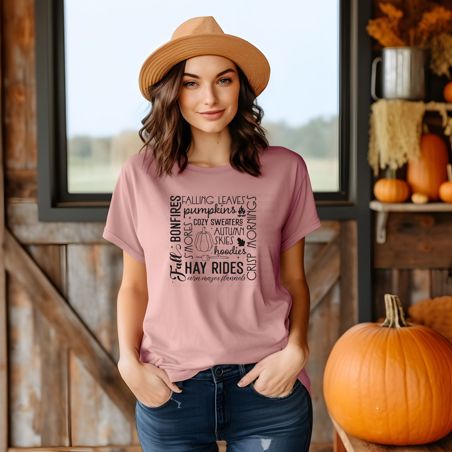 DTF TRANSFER Cozy Sweater Typography