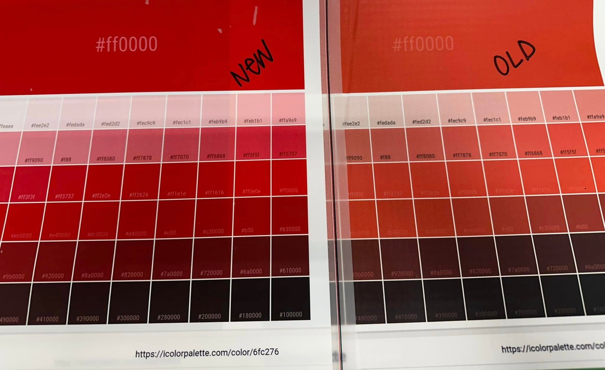 COLOR CHARTS-DTF TRANSFERS – BK Designs & Blanks