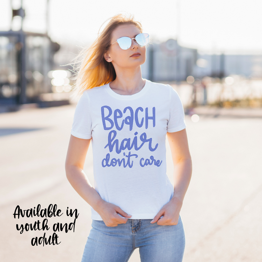 SPANGLES- Beach Hair Don't Care - One Color - 5-7 business day turnaround time