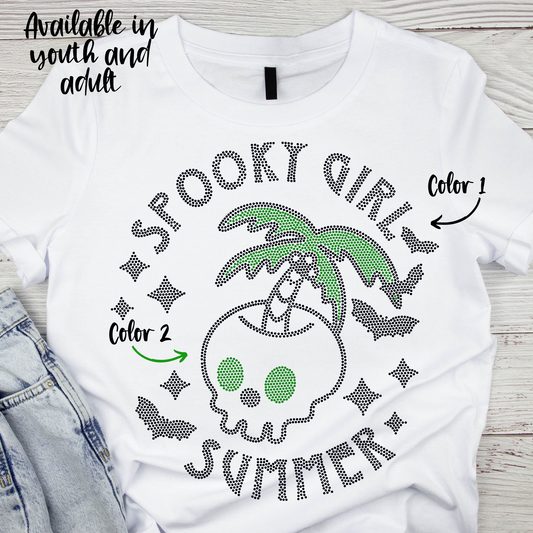 SPANGLES- Spooky Girl Summer - Two Color - 5-7 business day turnaround time