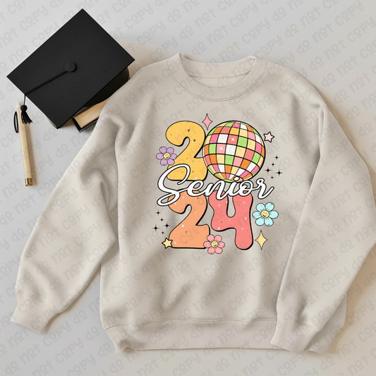 DTF TRANSFER Retro Senior 2024