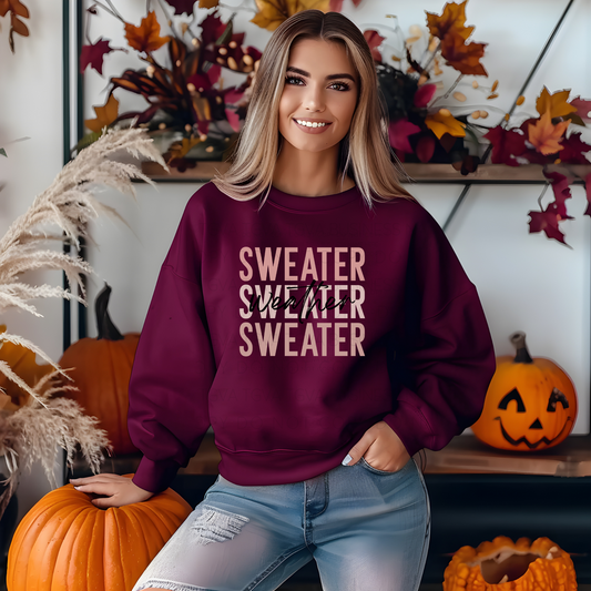 DTF TRANSFER Sweater Weather