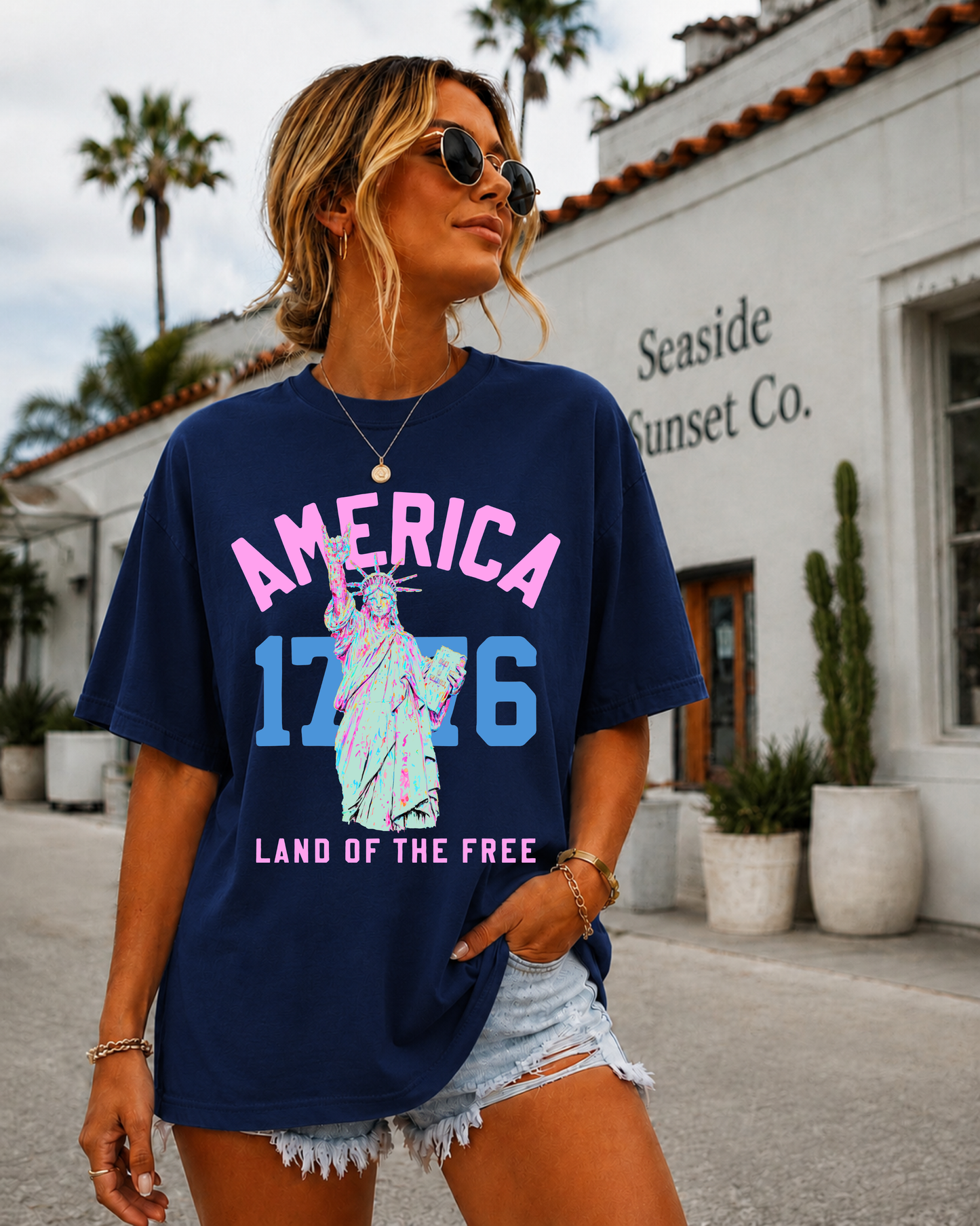 DTF TRANSFER America 1776 Land of the Free