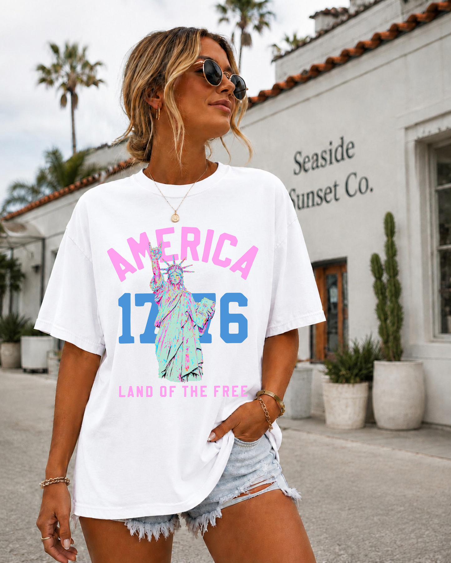 DTF TRANSFER America 1776 Land of the Free