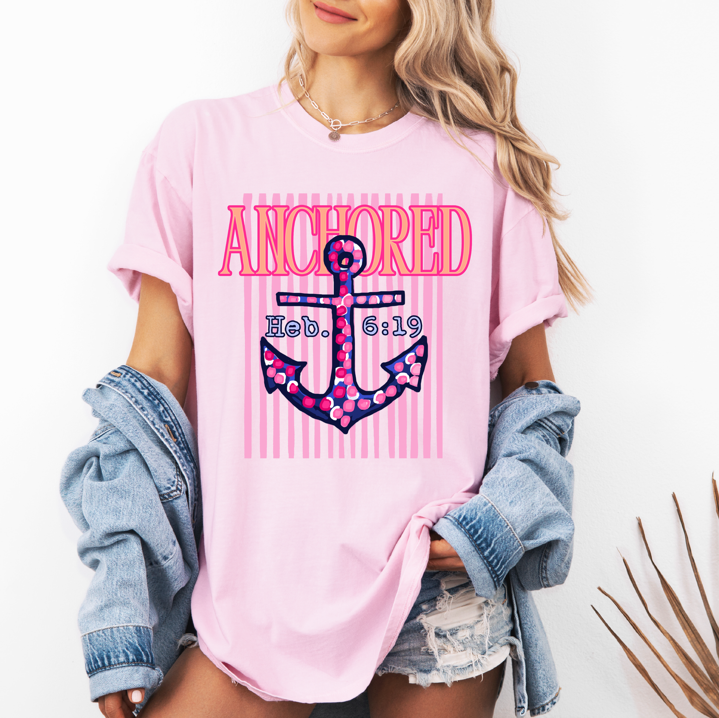 DTF TRANSFER Anchored Heb 6:19