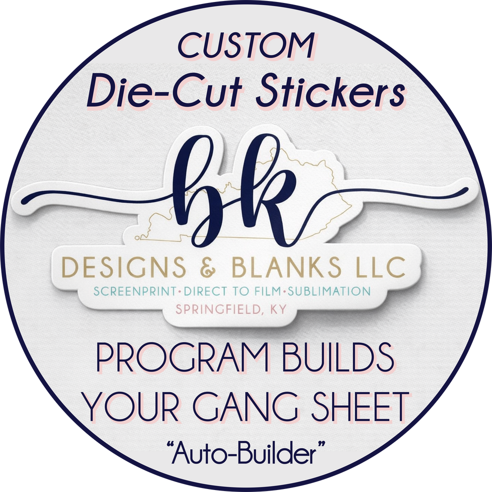 Program Sheet Sticker Custom DIE CUT STICKERS Auto Gang Builder - PROGRAM BUILDS SHEET FOR Y ...