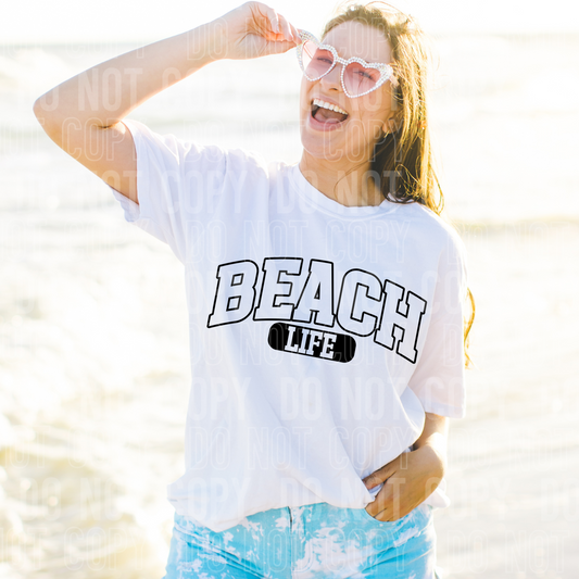 DTF TRANSFER Beach Life