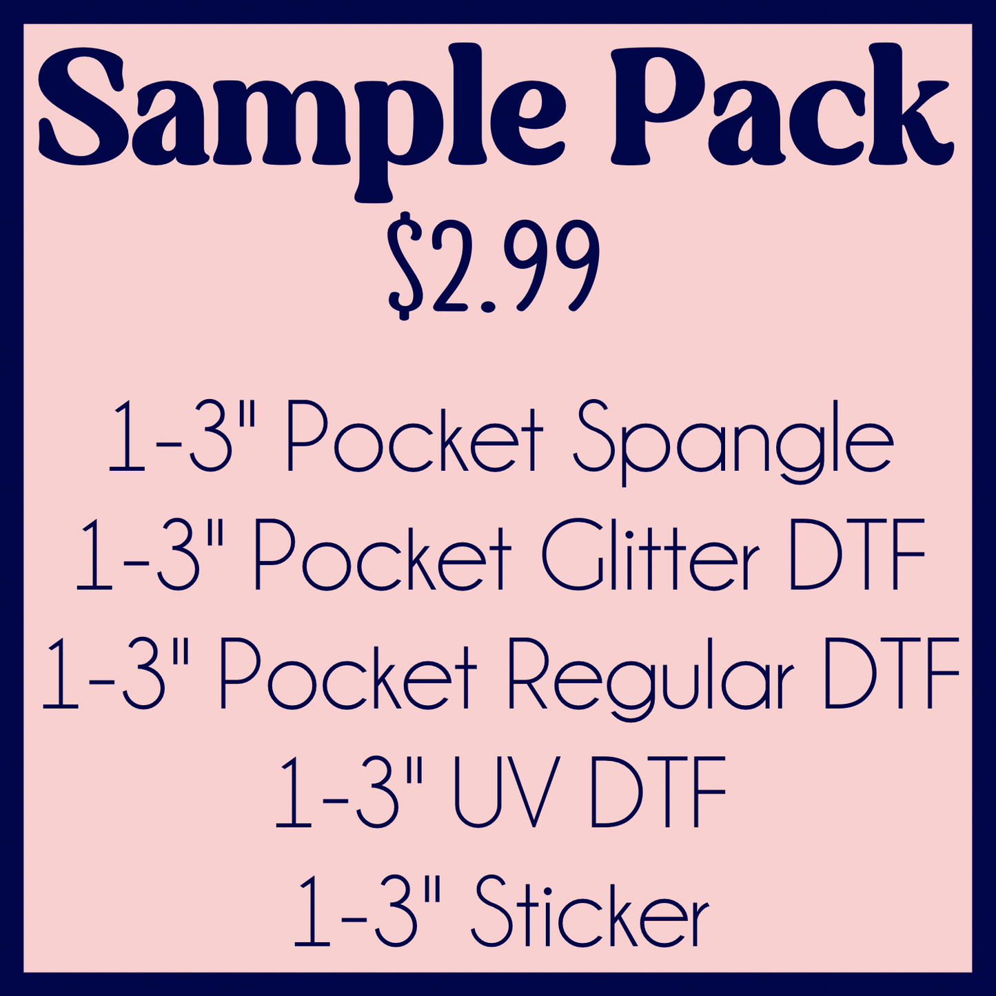 All Product Sample Pack