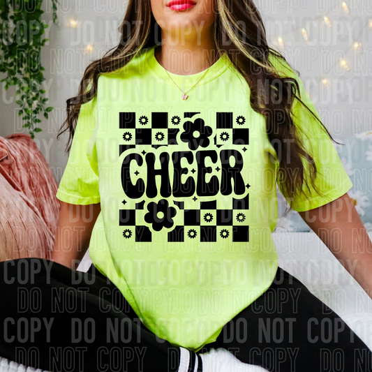 DTF TRANSFER Cheer Checkered