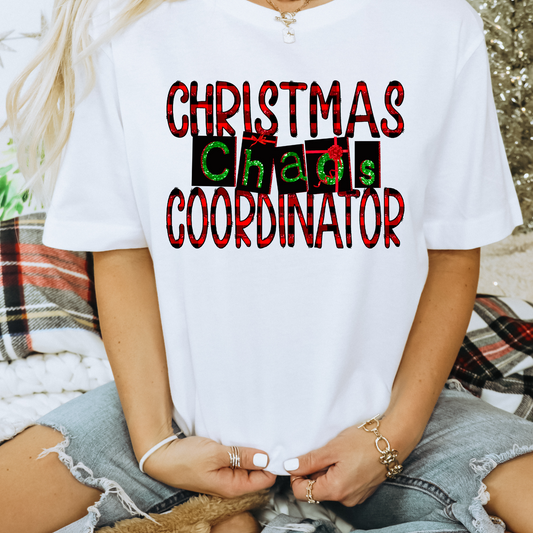 DTF TRANSFER Christmas Chaos Coordinator
