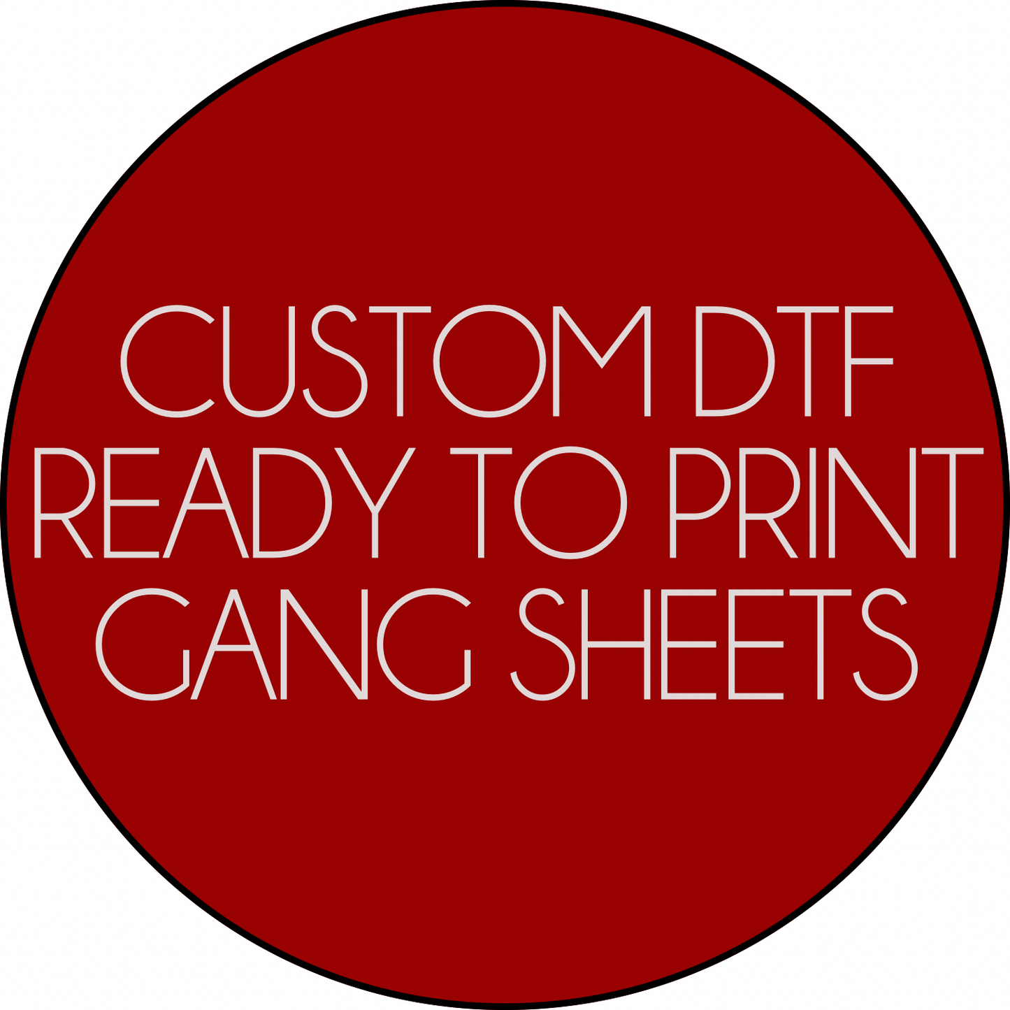 **TAT-SDS before 8am EASTERN** Custom DTF-Print ready Gang Sheet