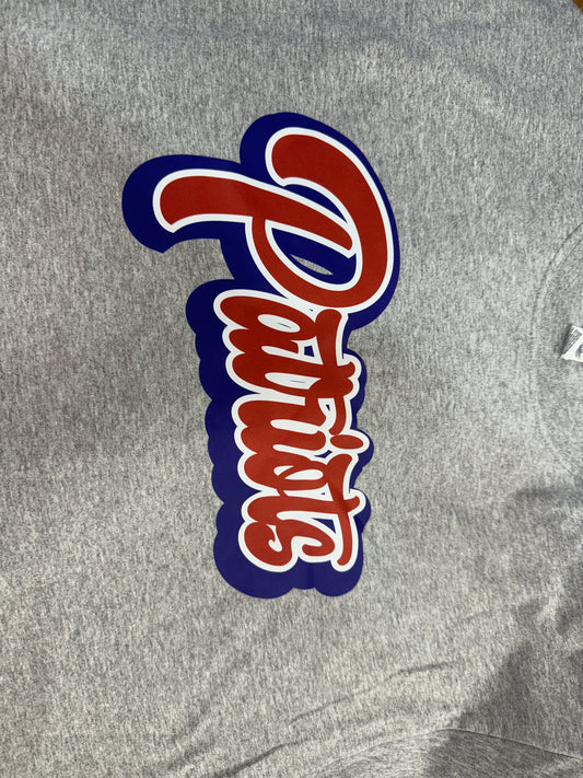Patriots red white and blue (Gray)