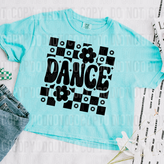 DTF TRANSFER Dance Checkered