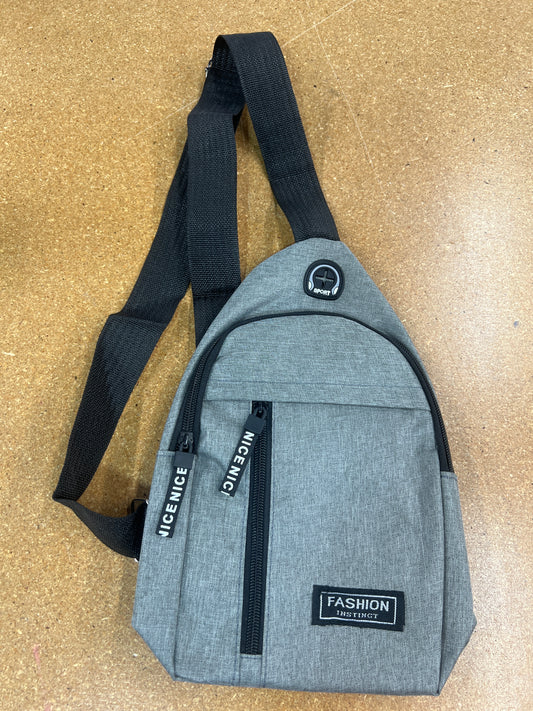 Gray Sling Purse 013