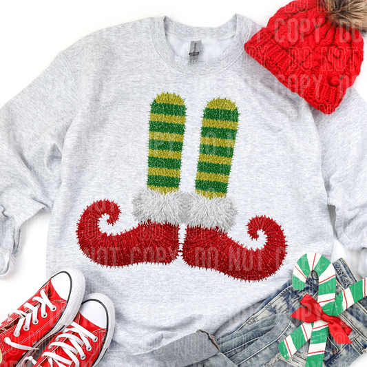 DTF TRANSFER Elf Feet Yarn