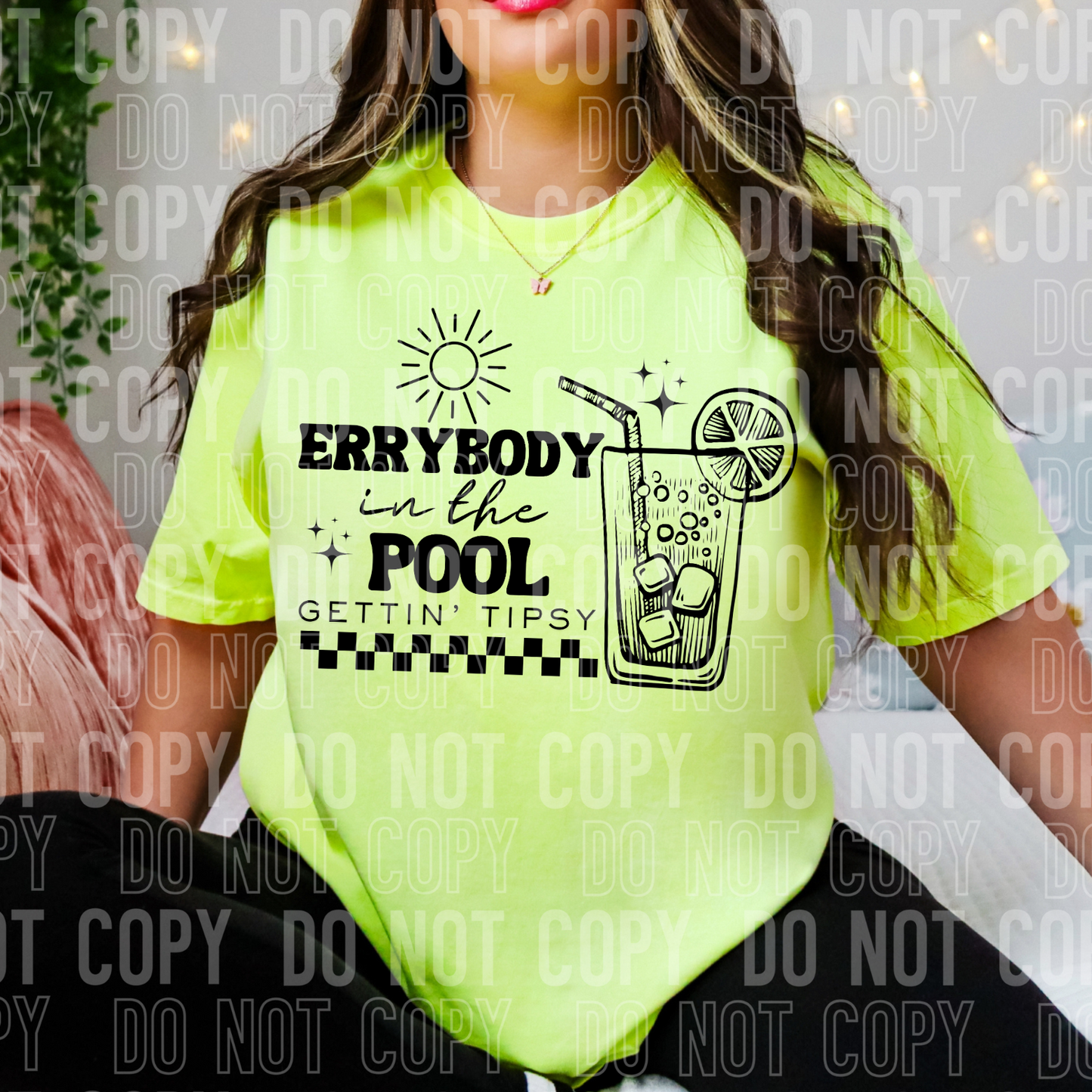 DTF TRANSFER Errybody In The Pool