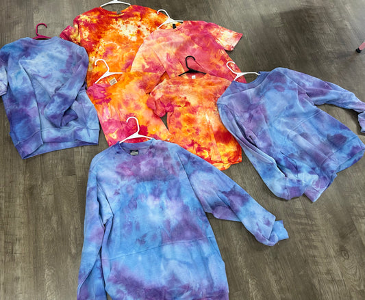 Tie dye blanks/Bleach blanks