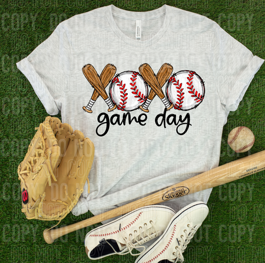 DTF TRANSFER Game Day Baseball
