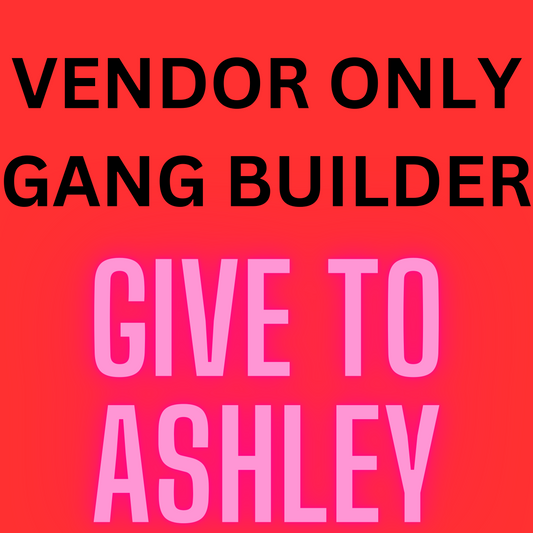 VENDOR **1-3 BUSINESS DAY TAT** Custom DTF - GANG BUILDER - BUILD YOUR OWN GANG SHEET [22,5]