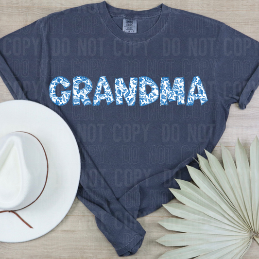 DTF TRANSFER Grandma Chinoiserie